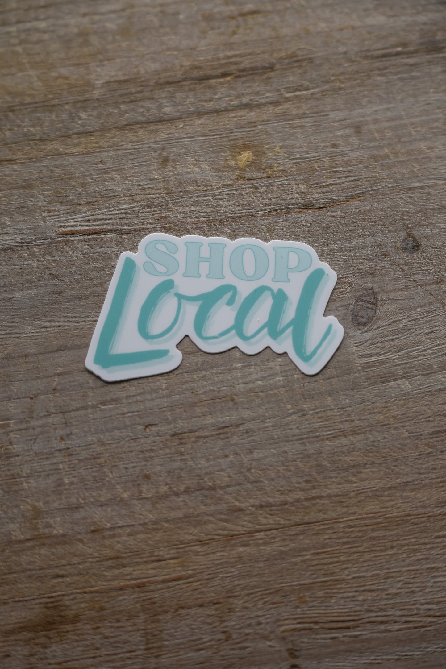 Shop Local Sticker