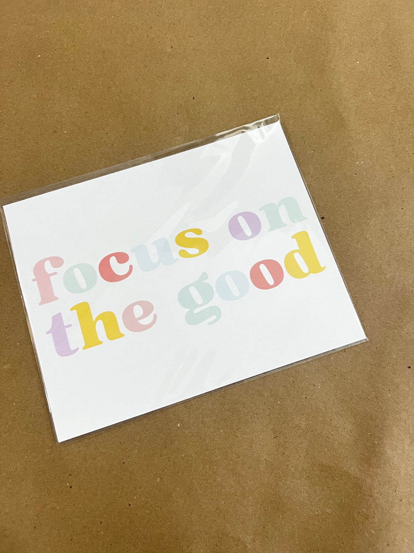 Focus on the Good - Horizontal