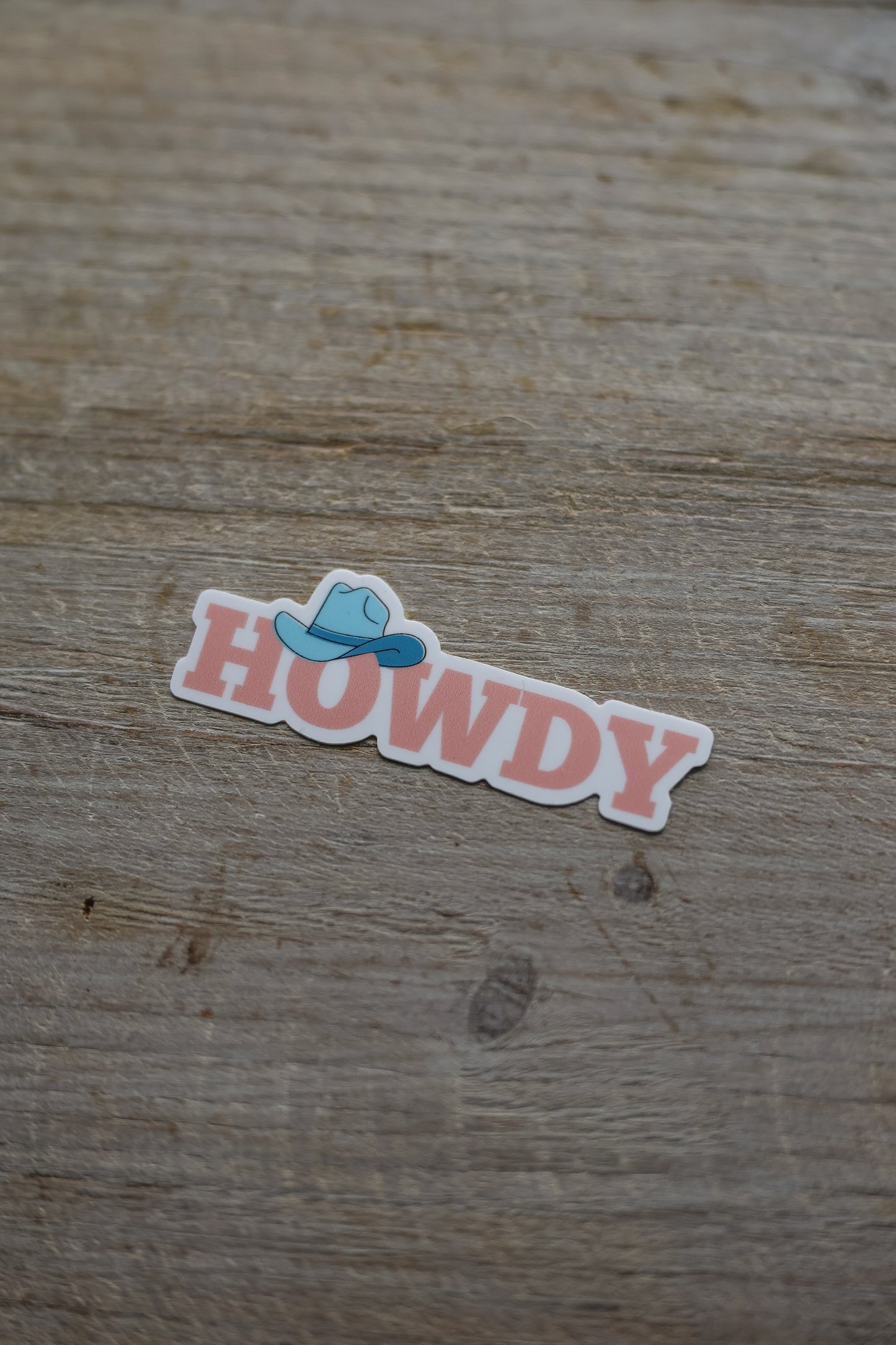 Howdy Sticker