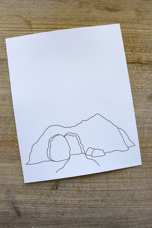 The Tomb was Empty Vertical 8x10