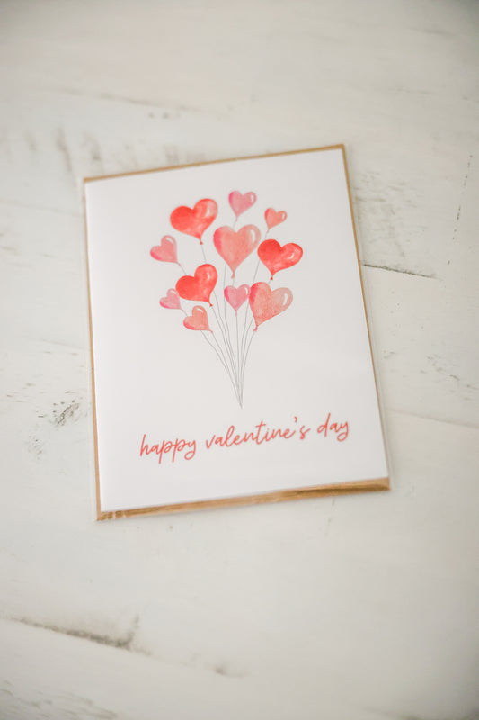 Valentines Balloon Card