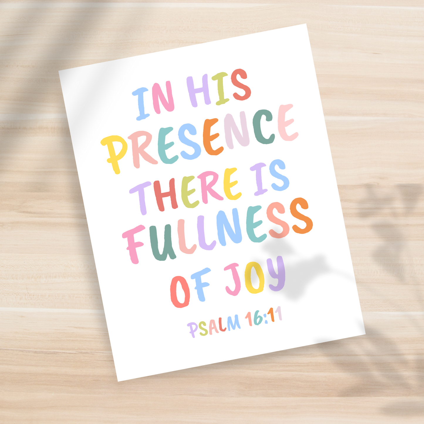 Fullness of Joy 8x10